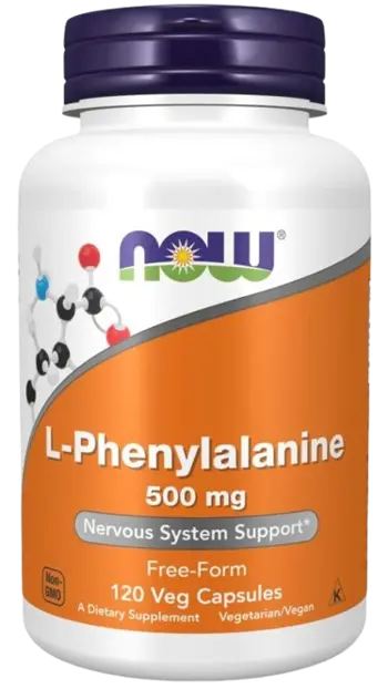 Фенилаланин / NOW Phenylalanine 500 мг