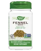 Nature's Way Fennel Seed 480 mg Подкрепа за храносмилането х 100 капсули