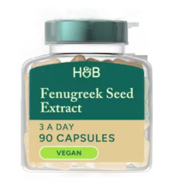 Holland And Barrett Fenugreek 1830 mg Екстракт от сминдух за хормонален баланс