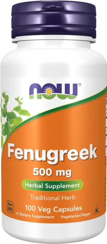 NOW Foods Fenugreek 500 мг Сминдух / Фенугрийк