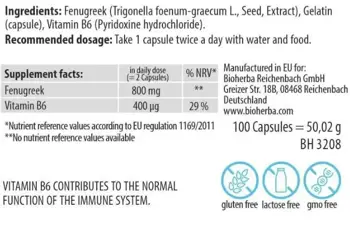 Fenugreek Seed 400 mg