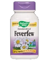 Nature's Way Standardized Feverfew 290 mg В подкрепа при мигрена и главоболие х 60 капсули