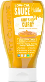 Applied Nutrition Fit Cuisine Low-Cal Sauce Chip Shop Curry Нискокалоричен сос с вкус на къри