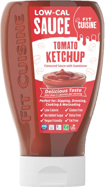 Applied Nutrition Fit Cuisine Low-Cal Sauce Tomato Ketchup Нискокалоричен доматен кетчуп