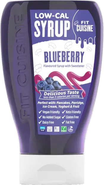 Applied Nutrition Fit Cuisine Low-Cal Syrup Blueberry Сироп с ниско съдържание на калории