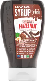 Applied Nutrition Fit Cuisine Low-Cal Syrup Chocolate Hazelnut Сироп с ниско съдържание на калории и вкус на шоколадов лешник