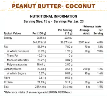 Fit Cuisine Peanut Butter with Coconut Вкусен източник на протеин