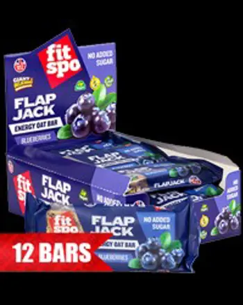 FIT SPO Flap Jack NO SUGAR Енергиен бар без захар х 12 броя х 90 грама