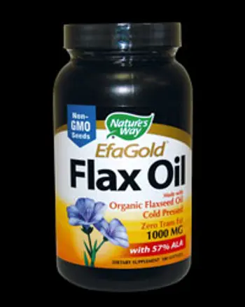 Nature's Way EfaGold Flax Oil 1000 mg 57% ALA 100 Гел капсули