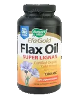 Nature's Way Flax Oil 1300 mg Super Lignan Ленено масло с лигнани х 100 капсули