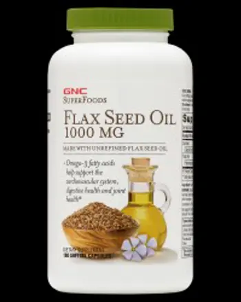 Flax Seed Oil 1000 mg - 180 гел капсули