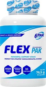 6PAK Nutrition Flex Pak Ставен Комплекс - 90 капсули, 30 дози