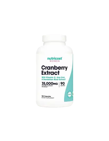 Nutricost Формула за Жени с Червена боровинка, глухарче, мечо грозде и витамин С, 180 капсули