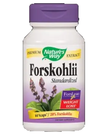 Nature's Way Forskohlii 250 mg За изгаряне на мазнини х 60 капсули