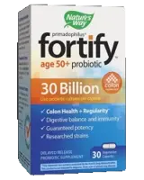 Nature's Way Fortify Age 50+ 30 Billion Active Probiotics За здраве на червата и имунитета х 30 капсули
