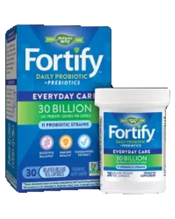 Nature's Way Fortify Daily 30 Billion Active Probiotics Ежедневна грижа за стомашно-чревния тракт 30 капсули