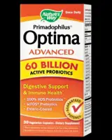 Nature's Way Fortify Optima Advanced 60 Billion Active Probiotics За храносмилане и имунитет х 30 капсули