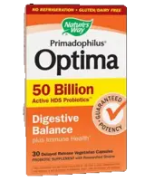 Nature's Way Primadophilus Optima Digestive Balance 50 Billion Active Probiotics 30 капсули