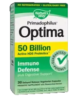 Nature's Way Primadophilus Optima Immune Defense 50 Billion Active Probiotics Пробиотик за имунитет и храносмилане х 30 капсули