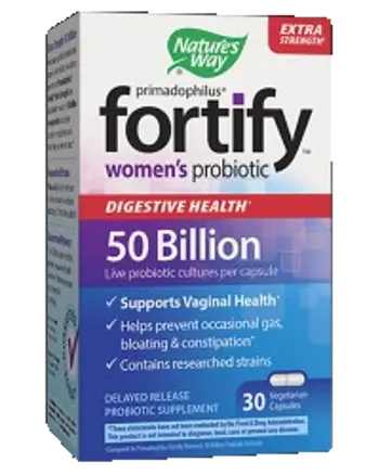 Nature's Way Fortify Women`s 50 Billion Active Probiotics Пробиотик за жени х 30 капсули
