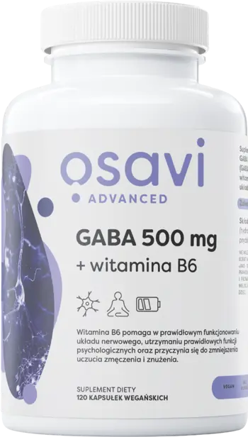 ГАБА + Витамин B6 / GABA 500 mg + Vitamin B6