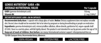 GABA 750 mg + B6