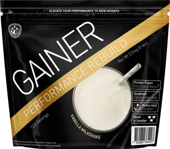 SWEDISH Supplements Gainer Performance Rebuild Високопротеинов Гейнър - 2500 грама, 25 дози