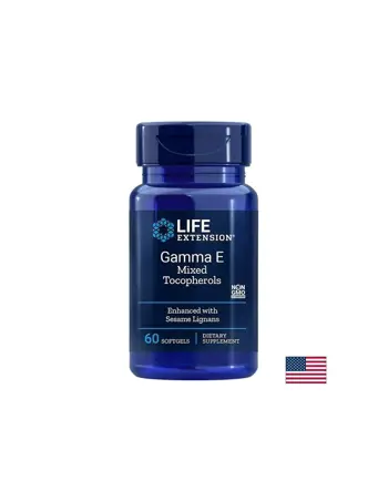 Life Extension Gamma E Mixed Tocopherols Витамин Е (токофероли микс) х 60 софтгел капсули