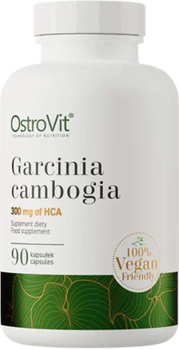 OstroVit Garcinia Cambogia 500 мг - 60% HCA Vege Гарциния Камбоджа - 90 капсули, 90 дози