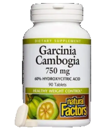 Natural Factors Garcinia Cambogia 750 mg За контрол на теглото х 90 Таблетки