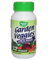 Nature's Way Garden Veggies LIFE & ENERGY Super Antioxidant Activity 60 капсули