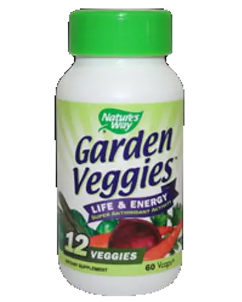 Nature's Way Garden Veggies LIFE & ENERGY Super Antioxidant Activity 60 капсули