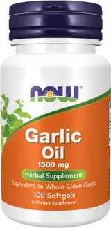 NOW Foods Garlic Oil 1500 mg