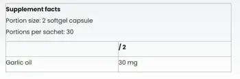 Масло от Чесън / Garlic Oil 30 mg
