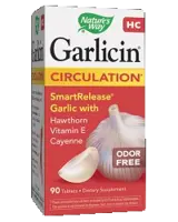 Nature's Way Garlicin HC 400 mg Подкрепа за сърдечно-съдовата система х 90 капсули