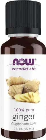 NOW Foods Ginger Oil 100% Pure Zingiber Officinale Етерично Масло от Джинджифил - 30 мл