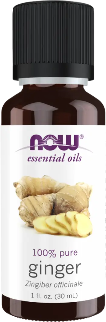 NOW Foods Ginger Oil 100% Pure Zingiber Officinale Етерично Масло от Джинджифил - 30 мл