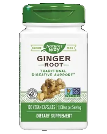 Nature's Way Ginger Root 550 mg За храносмилане и имунитет х 100 капсули