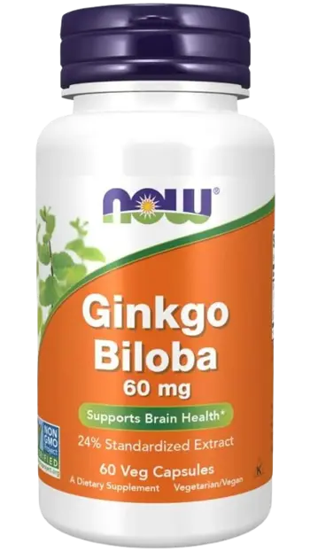 Ginkgo Biloba 60 мг - 60 капсули