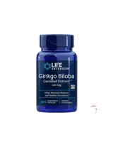 Life Extension Ginkgo Biloba Certified Extract™ Гинко билоба 120 mg х 365 капсули