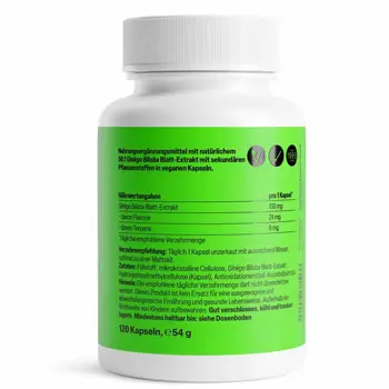 ZEINpharma Гинко Билоба (Ginkgo) 100 mg За памет и концентрация х 120 капсули