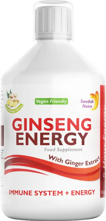 Swedish Nutra Ginseng Energy Immune System + Energy