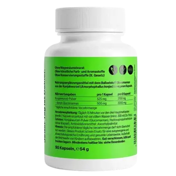 Глюкоманан (Glucomannan) 500 mg ZEINpharma (90 капс)
