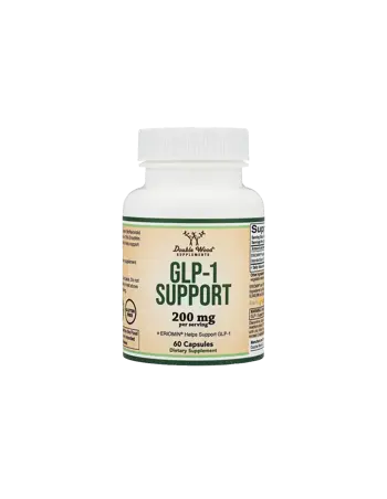 Double Wood GLP-1 Support Контрол на апетита и кръвната захар, ERIOMIN® 200 mg, 60 капсули