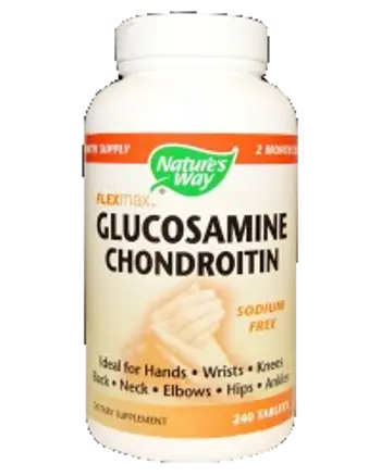 Nature's Way Glucosamine Chondroitin 820 mg За здрави стави и хрущяли х 240 капсули