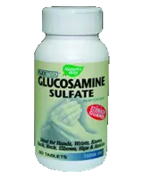 Nature's Way Glucosamine Sulfate За здрави стави и хрущяли 160 таблетки
