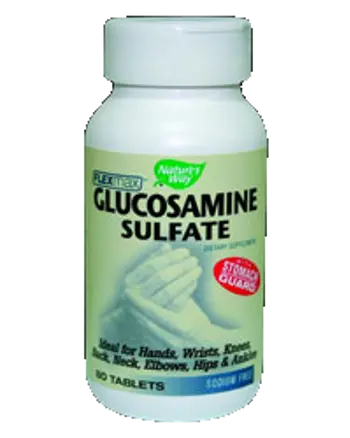 Nature's Way Glucosamine Sulfate За здрави стави и хрущяли 160 таблетки
