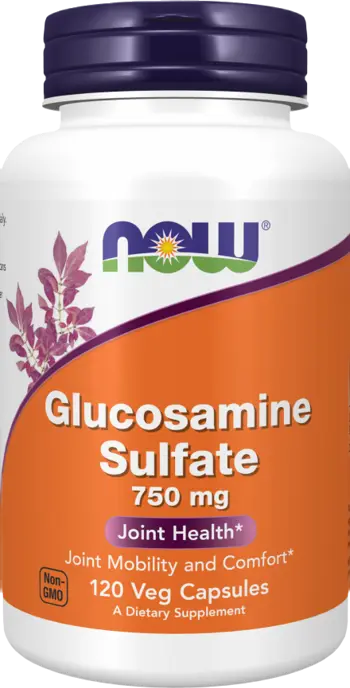 NOW Foods Glucosamine Sulfate 750 мг Глюкозамин Сулфат