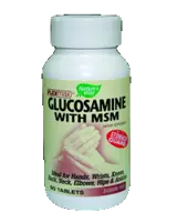 Nature's Way Glucosamine Sulfate MSM 875 mg За здрави стави и хрущяли х 160 таблетки