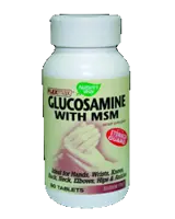 Nature's Way Glucosamine Sulfate MSM 875 mg За здрави стави и хрущяли х 240 таблетки
